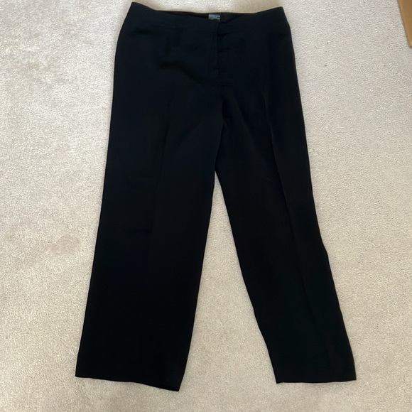 Kasper Fully Lined Jacket and Pants. Size 14P. Black - Picture 6 of 7